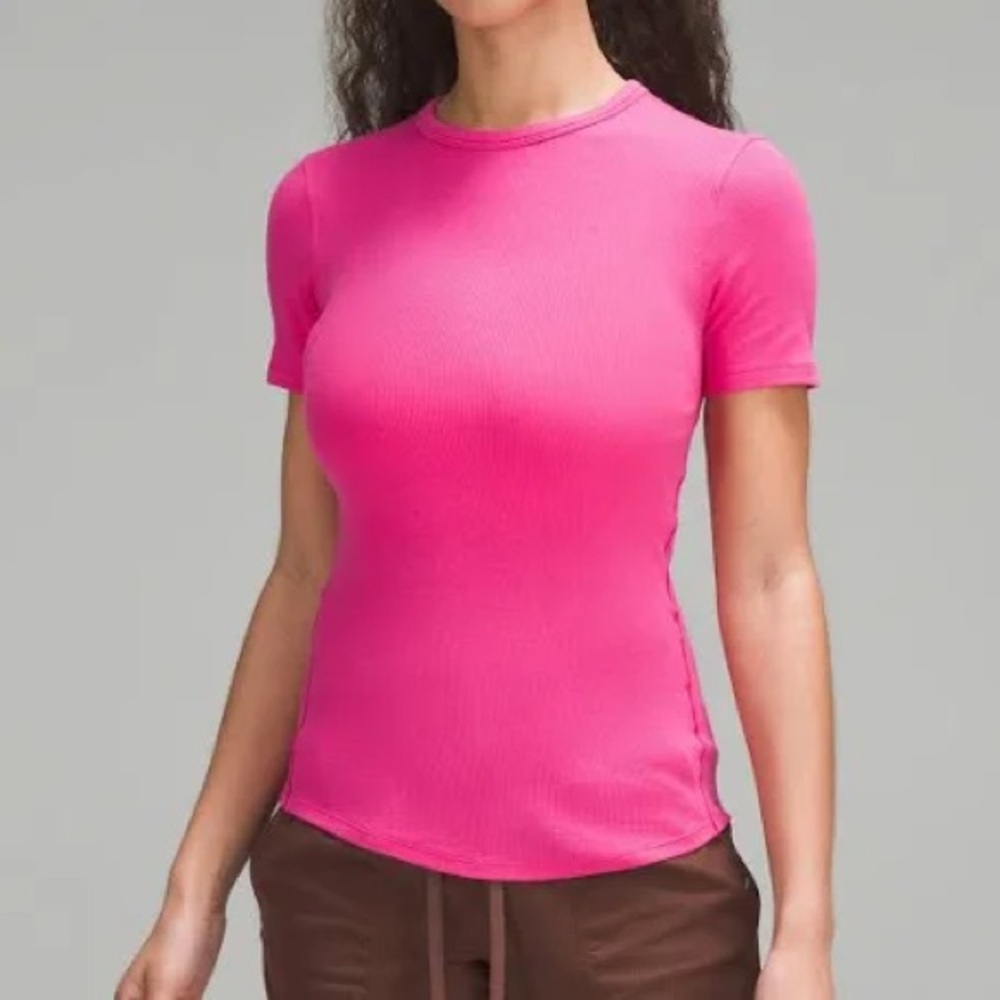 Lily lemon pink workout top
